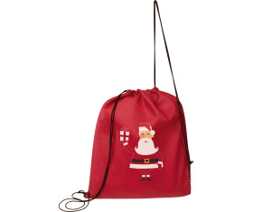 Gymbag met kerstmotief