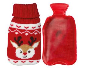 Handwarmer met kerstmotief